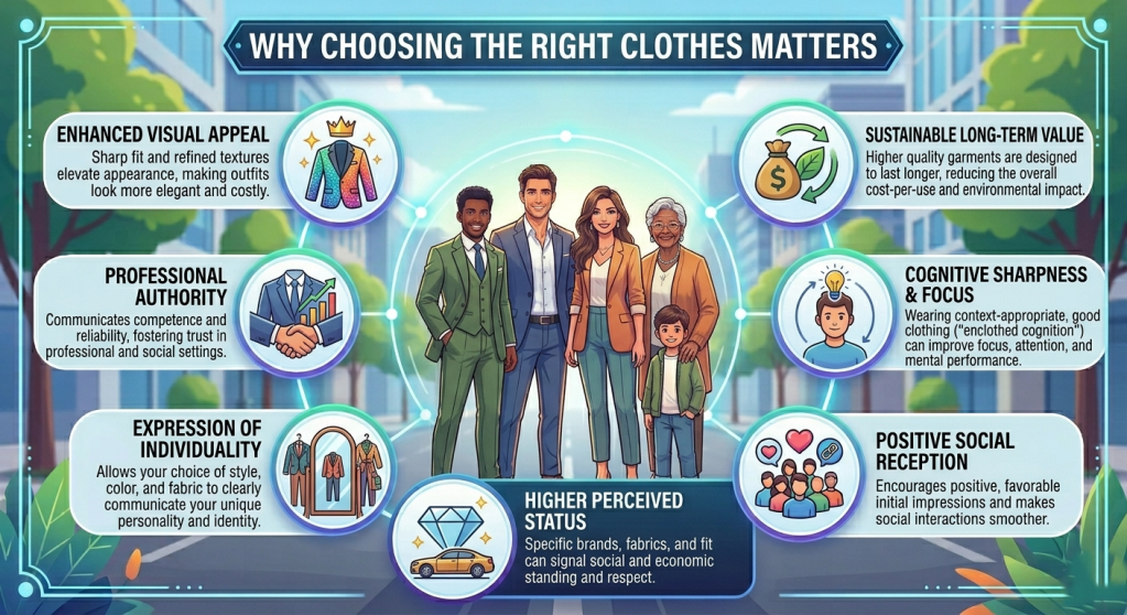 Why Choosing the Right Clothes&nbsp;Matters